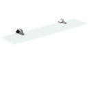 AQUABRASS B9710 Wallmount glass shelf