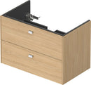 DURAVIT Brioso Two Drawer Wall-Mount Vanity Unit BR4102
