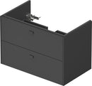 DURAVIT Brioso Two Drawer Wall-Mount Vanity Unit BR4102