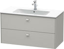 DURAVIT Brioso Two Drawer Wall-Mount Vanity Unit BR4103