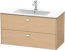 DURAVIT Brioso Two Drawer Wall-Mount Vanity Unit BR4103