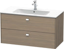 DURAVIT Brioso Two Drawer Wall-Mount Vanity Unit BR4103