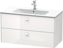 DURAVIT Brioso Two Drawer Wall-Mount Vanity Unit BR4103