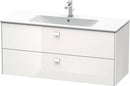 DURAVIT Brioso Two Drawer Wall-Mount Vanity Unit BR4104