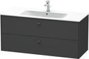 DURAVIT Brioso Two Drawer Wall-Mount Vanity Unit BR4104