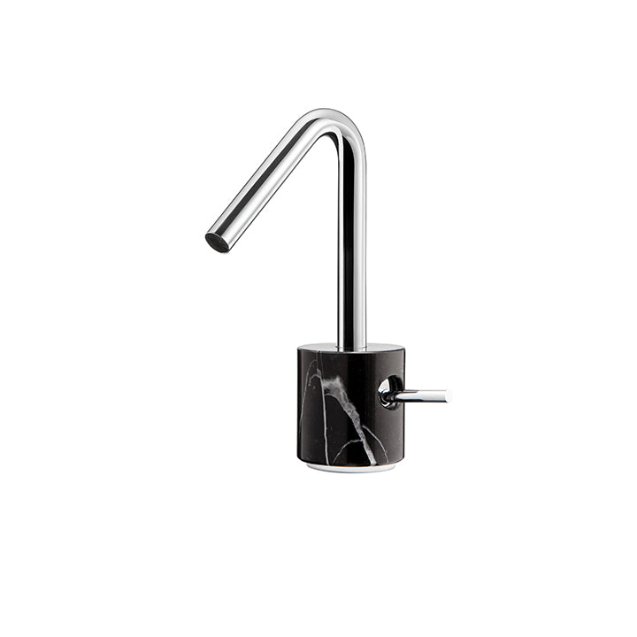 AQUABRASS CL14NM MARMO SINGLE HOLE LAV FAUCET - BLACK