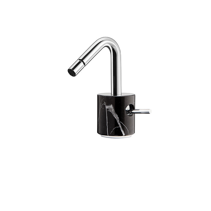 AQUABRASS CL24NM MARMO SINGLE HOLE BIDET FAUCET - BLACK