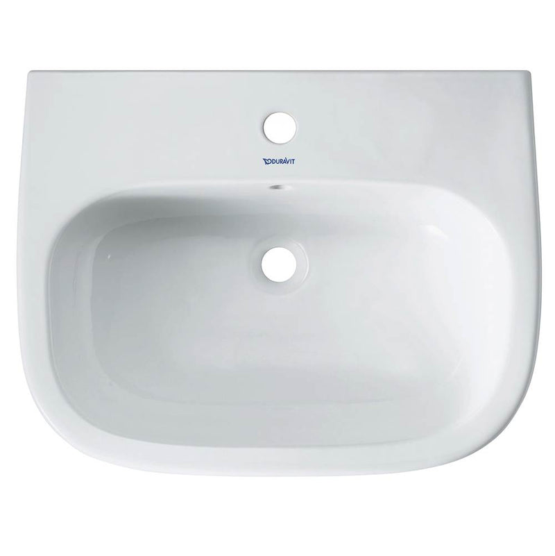 DURAVIT D-Code Wall-Mount Sink White 23106000002