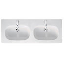 DURAVIT D-Code Double Vanity Sink White 03481200002