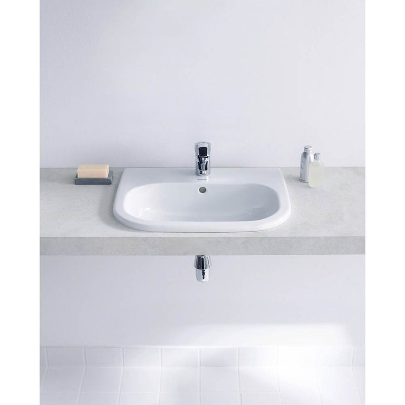 DURAVIT D-Code Undermount Sink White 0337540000