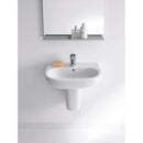 DURAVIT D-Code Wall-Mount Sink White 23105500002