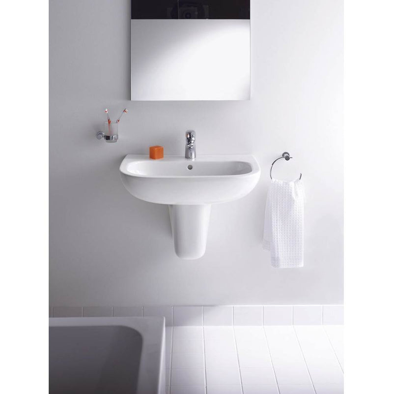 DURAVIT D-Code Wall-Mount Sink White 23106000002