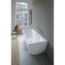 DURAVIT DuraSquare Back-to-Wall Bathtub White 700429000000090