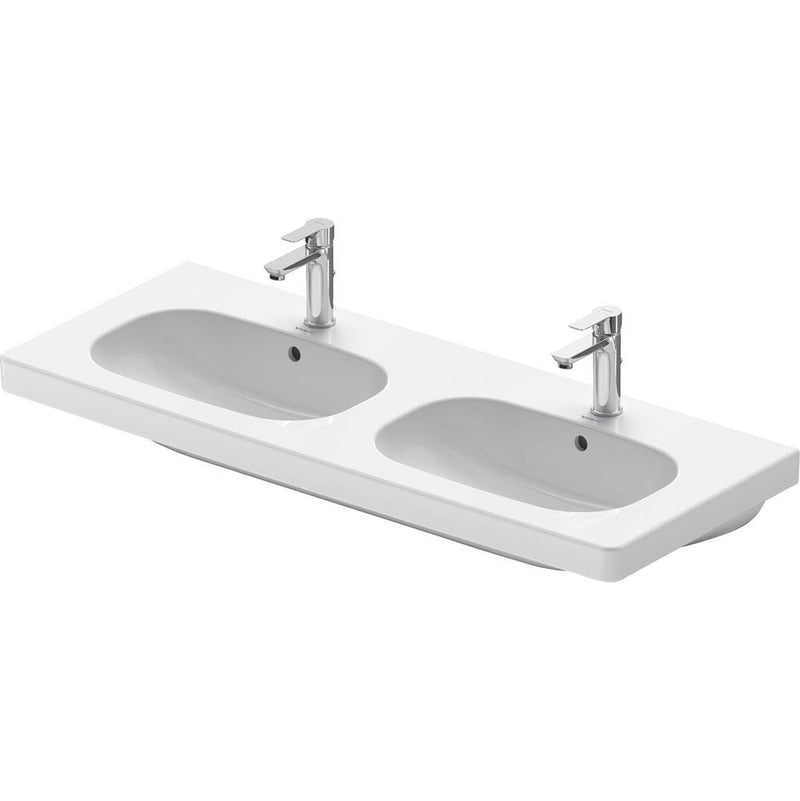 DURAVIT D-Code Double Vanity Sink White 03481200302