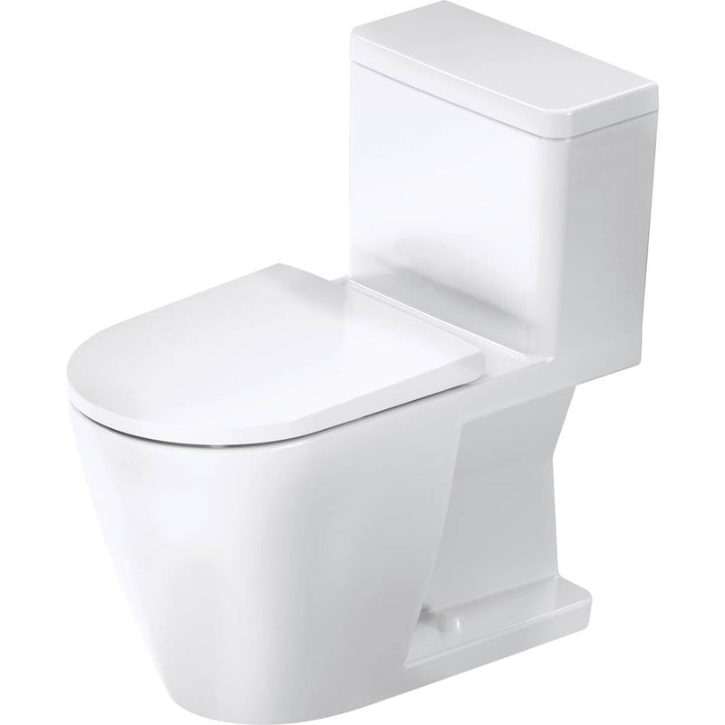 DURAVIT D-Neo One-Piece Toilet White, Left Hand Lever 20080100U3