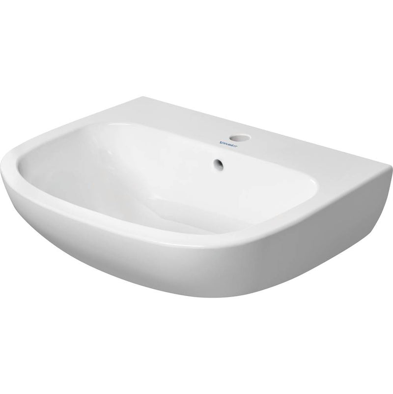 DURAVIT D-Code Wall-Mount Sink White 23106000002