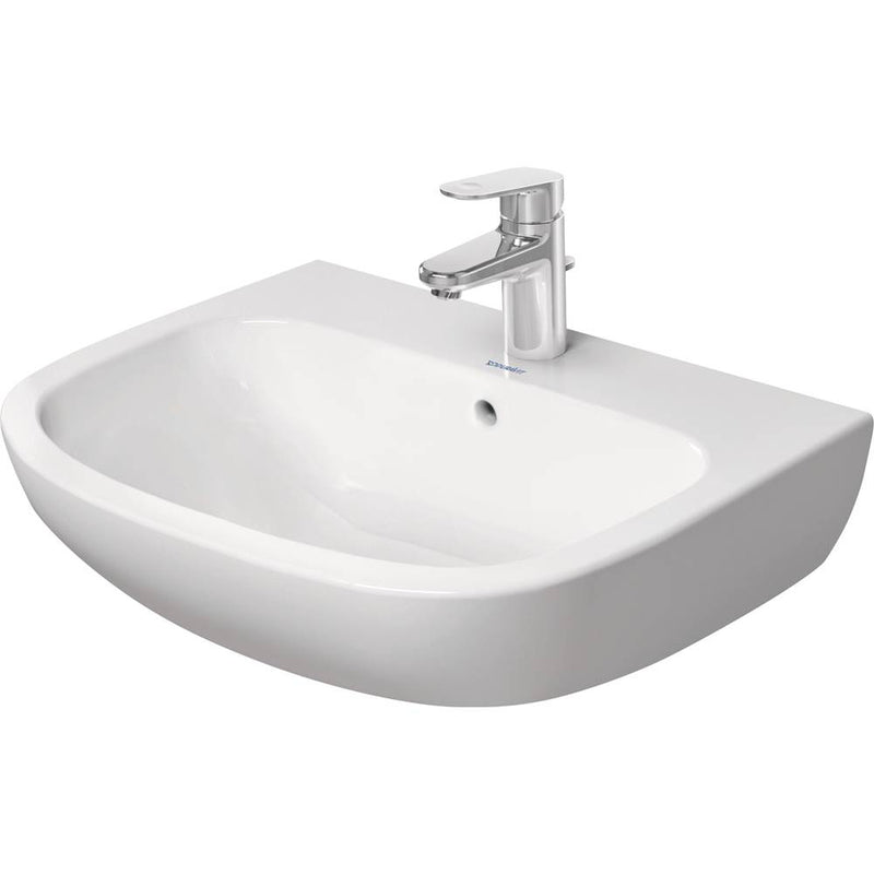 DURAVIT D-Code Wall-Mount Sink White 23106000002