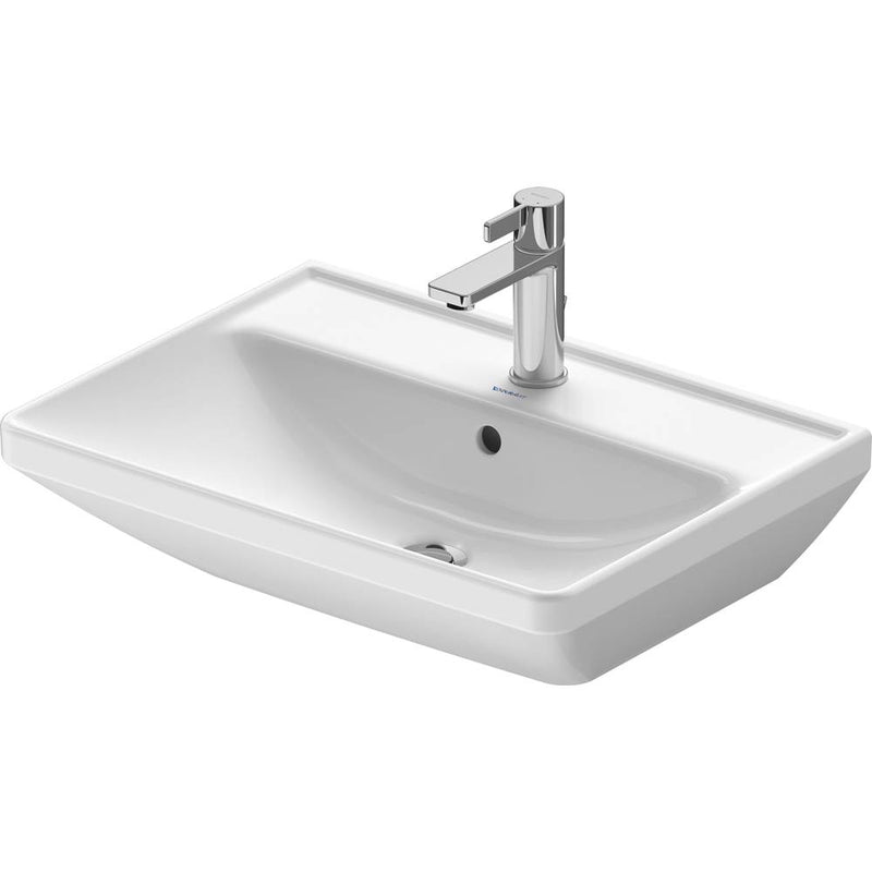 DURAVIT D-Neo Wall-Mount Sink White with WonderGliss 23666000001