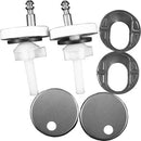 DURAVIT Hinge Set for Seat and Cover with Soft Closure, Plastic 0061571000