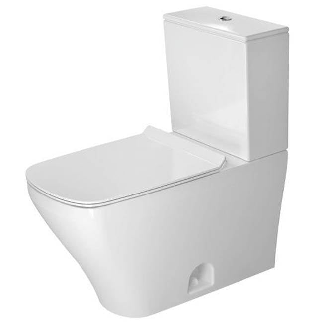 DURAVIT DuraStyle Two-Piece Toilet Kit White D4051900