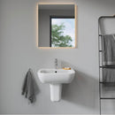DURAVIT D-Code Wall-Mount Sink White 23105500002