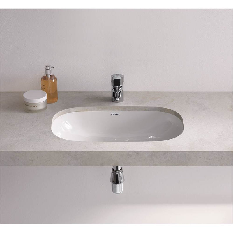 DURAVIT D-Code Undermount Sink White 0338560000