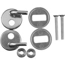DURAVIT Hinge Set for Seat and Cover with Soft Closure, Stainless Steel 0061501000