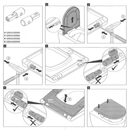 DURAVIT Damper Set for Seat and Cover 1004130000