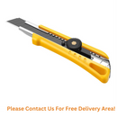 HEAVY DUTY SNAP-OFF KNIFE 38X23X158MM BLADE(18X0.5X100XMM)
