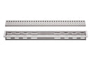 SCHLUTER KERDI-LINE 1-1/8" FRAME  PERFORATED BRUSHED STAINLESS STEEL GRATE KIT
