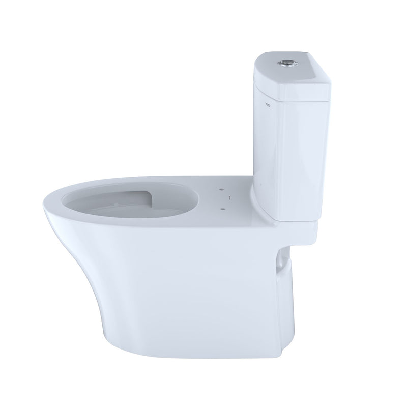 TOTO MS446124CEMFG AQUIA® IV TWO-PIECE TOILET - 1.28 GPF & 0.8 GPF, UNIVERSAL HEIGHT - WASHLET+ CONNECTION