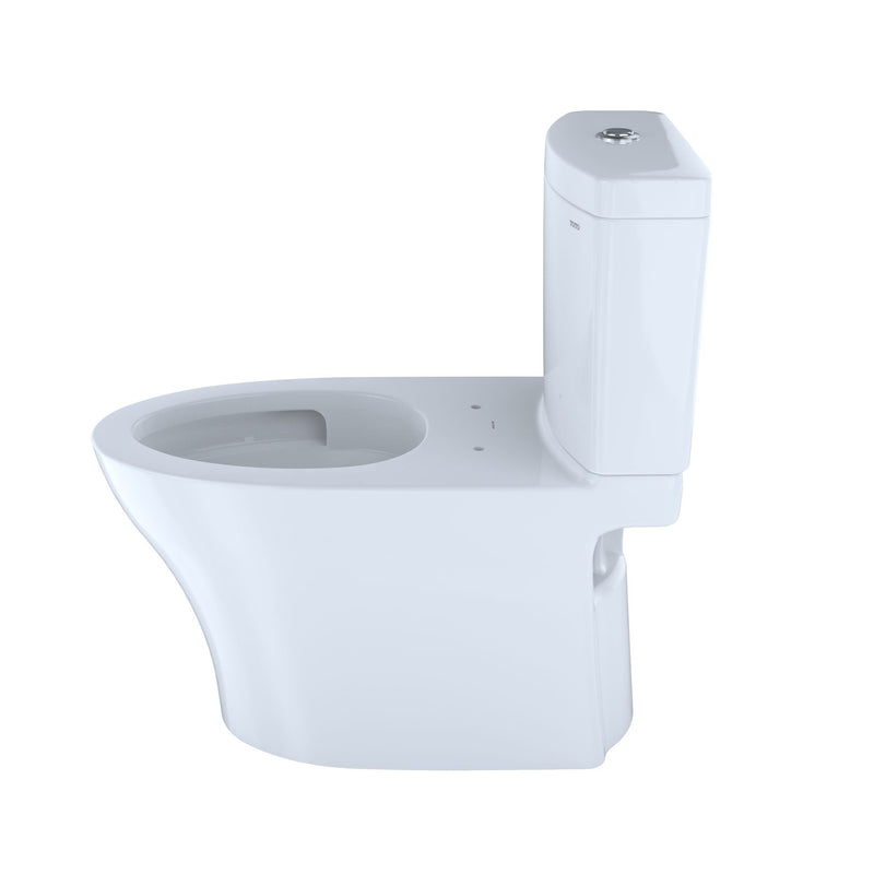 TOTO MS446124CEMFGN AQUIA® IV TWO-PIECES TOILET - 1.28 GPF & 0.9 GPF, UNIVERSAL HEIGHT - WASHLET+ CONNECTION