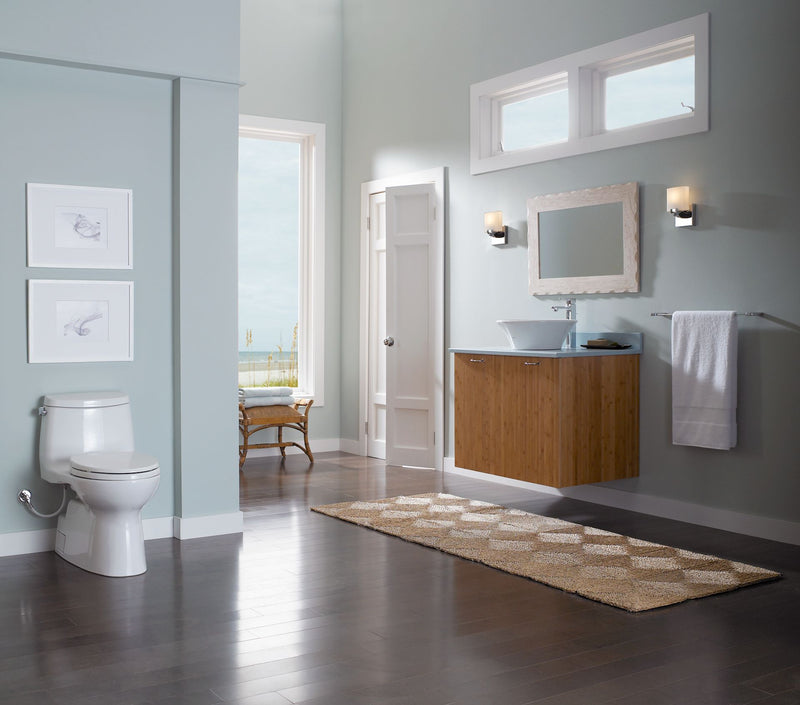 TOTO MS614124CEF CARLYLE® II ONE-PIECE TOILET, 1.28 GPF, WASHLET®+ CONNECTION