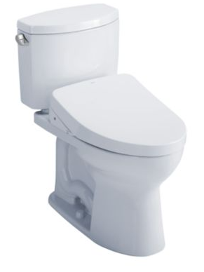 TOTO MW4543056CUFG DRAKE® II 1G WASHLET®+ S550E TWO-PIECE TOILET - 1.0 GPF