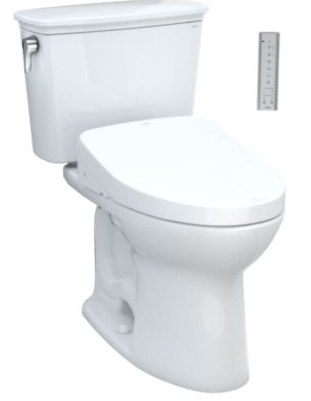 TOTO MW7863056CEG DRAKE® TRANSITIONAL WASHLET®+ S550E TWO-PIECE TOILET - 1.28 GPF