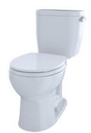 TOTO CST244EF ENTRADA™ CLOSE COUPLED ELONGATED TOILET 1.28GPF
