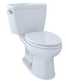 TOTO CST744EL(R) ECO DRAKE® TWO-PIECE TOILET, 1.28 GPF, ADA COMPLIANT, ELONGATED BOWL