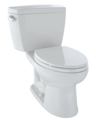 TOTO CST744E(R)N ECO DRAKE® TRANSITIONAL TWO-PIECE TOILET, 1.28 GPF, ELONGATED BOWL