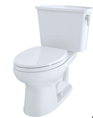 TOTO CST744E(R)N ECO DRAKE® TRANSITIONAL TWO-PIECE TOILET, 1.28 GPF, ELONGATED BOWL