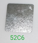 4 In. Square 1/2 In. KO Flat Cover