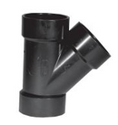 1-1/2 In. ABS 45 Degree Wye All Hub