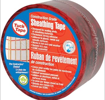 Tuck Tape Original Red Sheathing Tape, 60mm x 66m