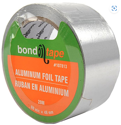 BOND TAPE 48 MM X 20 M ALUMINUM FOIL TAPE