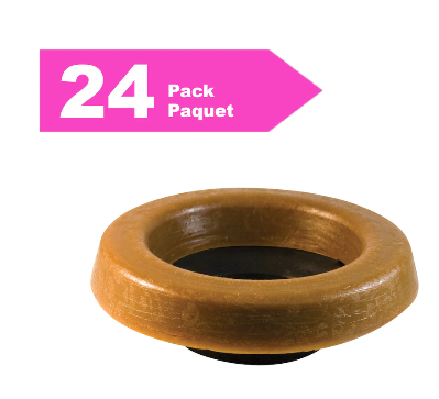 Aqua-Dynamic Wax Gasket With Flange Pack of 24