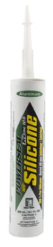 PROLINE 104 GENERAL PURPOSE 100% SILICONE SEALANT 300ML ALUMINUM