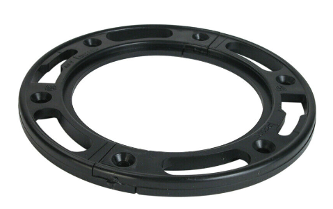 ABS SOLID FLANGE RING ONLY 4IN
