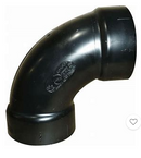 2" Hub x Hub ABS 90 Degree Long Turn Elbow