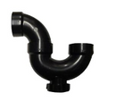ABS P-TRAP WITH C / OUT LESS UNION 1½IN
