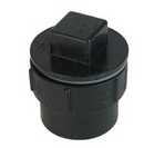 ABS FITTING CLEANOUT WITH PLUG 1½IN