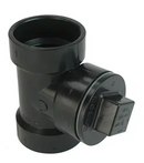 BOW 602862 ABS CO TEE W/PLUG 2